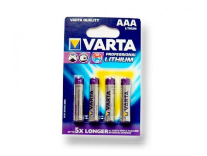 VARTA Lithium Professional článek 1.5V, AAA (6103)
