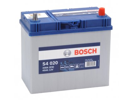 Autobaterie BOSCH S4 020, 45Ah, 12V (0 092 S40 200)