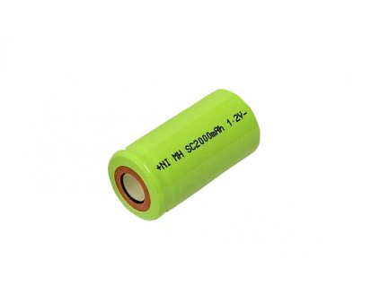 Nabíjecí průmyslový článek, baterie NiMh Sub-C SC 1,2V 2000mAh