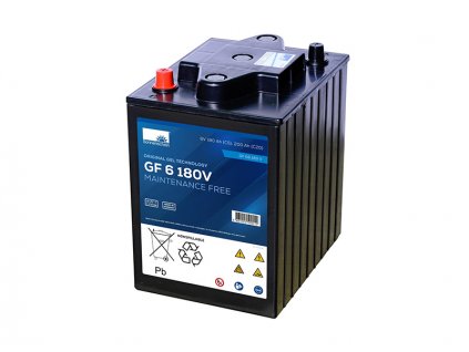 Gelový akumulátor SONNENSCHEIN GF 06 180 V, 6V, C5/180Ah, C20/200Ah