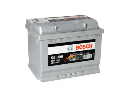 Autobaterie BOSCH S5 006, 63Ah, 12V (0 092 S50 060)