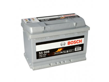 Autobaterie BOSCH S5 008, 77Ah, 12V (0 092 S50 080)