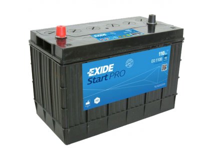 Autobaterie EXIDE StartPRO 110Ah, 12V, EG110B