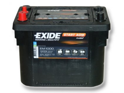 Baterie EXIDE START AGM 50Ah, 12V, EM1000 (EM 1000)