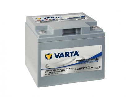 Trakční akumulátor Varta AGM Professional 830 050 035, 12V - 50Ah, LAD50B