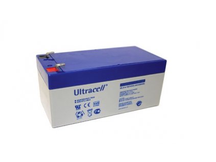 Ultracell UL3.4-12 F1 (12V - 3,4Ah), VRLA-AGM záložní baterie