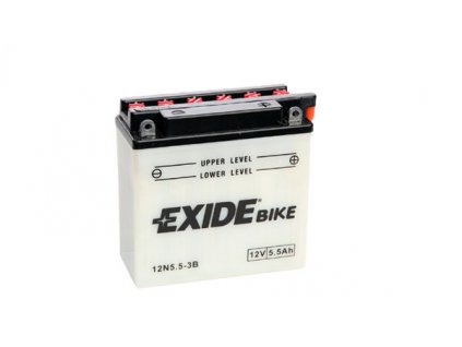 Motobaterie EXIDE BIKE Conventional 5,5Ah, 12V, 12N5.5-3B