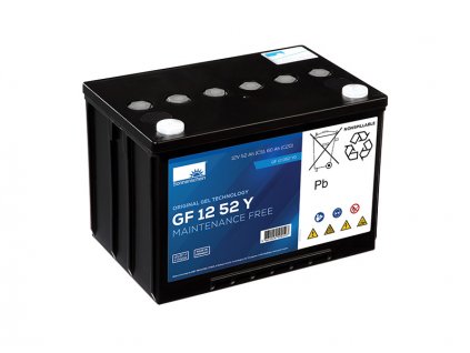 Gelový trakční akumulátor SONNENSCHEIN GF 12 052 Y O, 12V, C5/52Ah, C20/60Ah