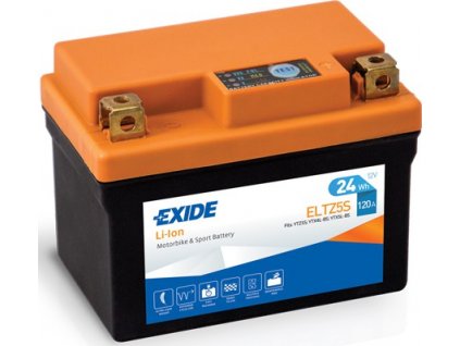 Motobaterie EXIDE BIKE Li-Ion 2Ah, 12V, ELTZ5S