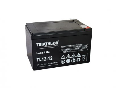 TRIATHLON TL12-12 (12V - 12Ah) Záložní baterie "long life"