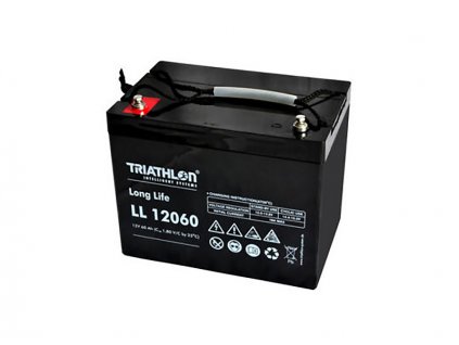 TRIATHLON LL12060 (12V - 60Ah) Záložní baterie "long life"