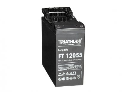 TRIATHLON FT12055 (12V - 57,1Ah) Záložní baterie "front terminal"