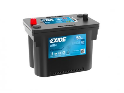 Autobaterie EXIDE START-STOP AGM 50Ah, 12V, EK508