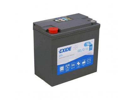 Motobaterie EXIDE BIKE GEL 14Ah, 12V, GEL12-14