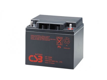 Baterie CSB GP12400, 12V,  40Ah