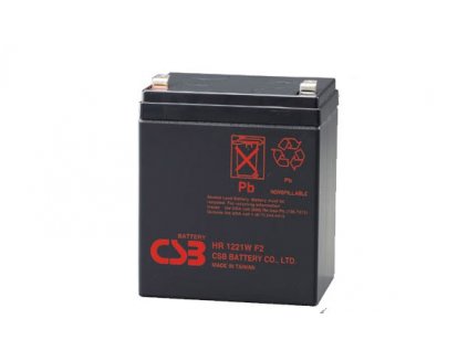 Baterie CSB HR1221W F2, 12V, 5,1Ah