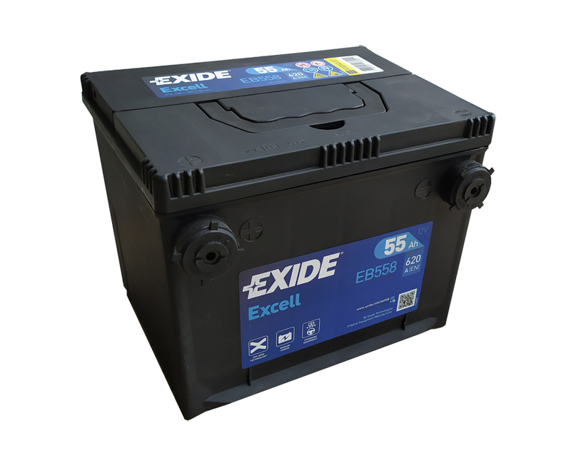 Levně Exide Excell 12V 55Ah 620A EB558