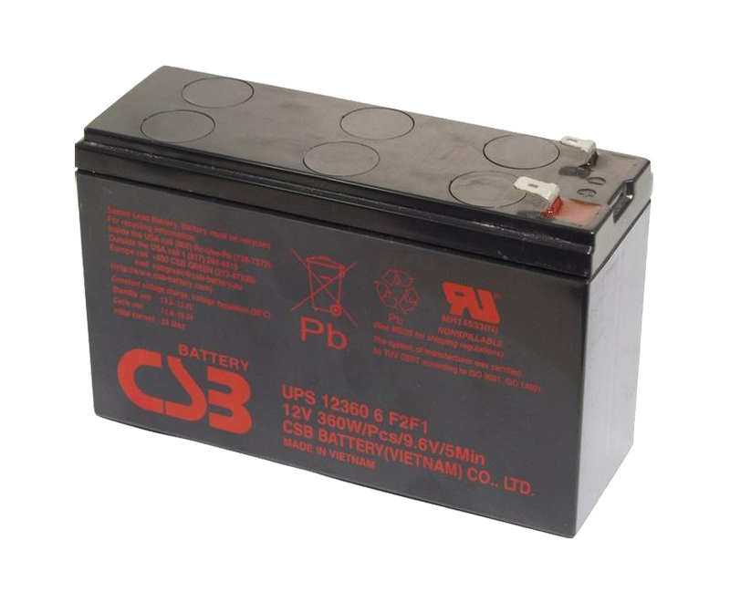 Levně CSB 12V 7,1Ah UPS123606 F2F1