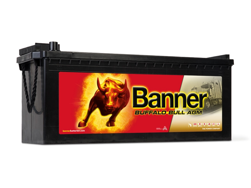 Autobaterie Banner Buffalo Bull AGM 710 01, 210Ah, 12V (71001)
