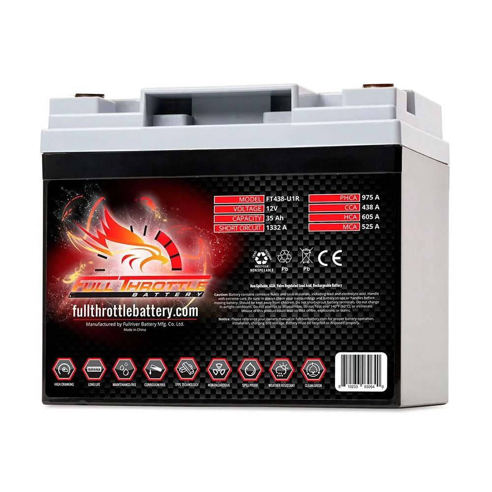 FULLRIVER Autobaterie Full Throttle FT438-U1R, 35Ah, 12V