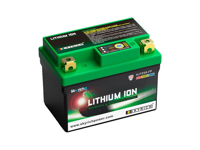 Levně Skyrich Lithium motobaterie HJTZ5S-FP (12V 24Wh) 2Ah