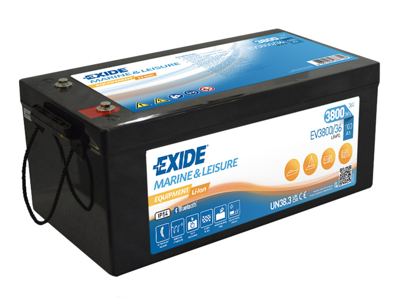 Baterie EXIDE EQUIPMENT Li-ion 100Ah, 38.4V, EV3800S/36