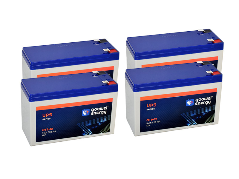Baterie pro UPS (4x Goowei Energy OT9-12)