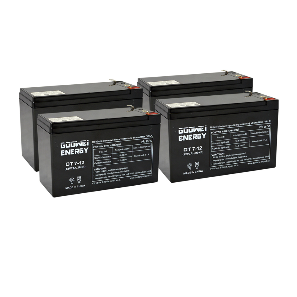 Goowei Energy OT7-12 F2 12V 7Ah APC RBC8 Goowei Energy OT7-12 F2 12V 7Ah APC RBC8