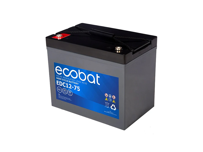 Levně Ecobat Trakční baterie EDC12-75, 75Ah, 12V