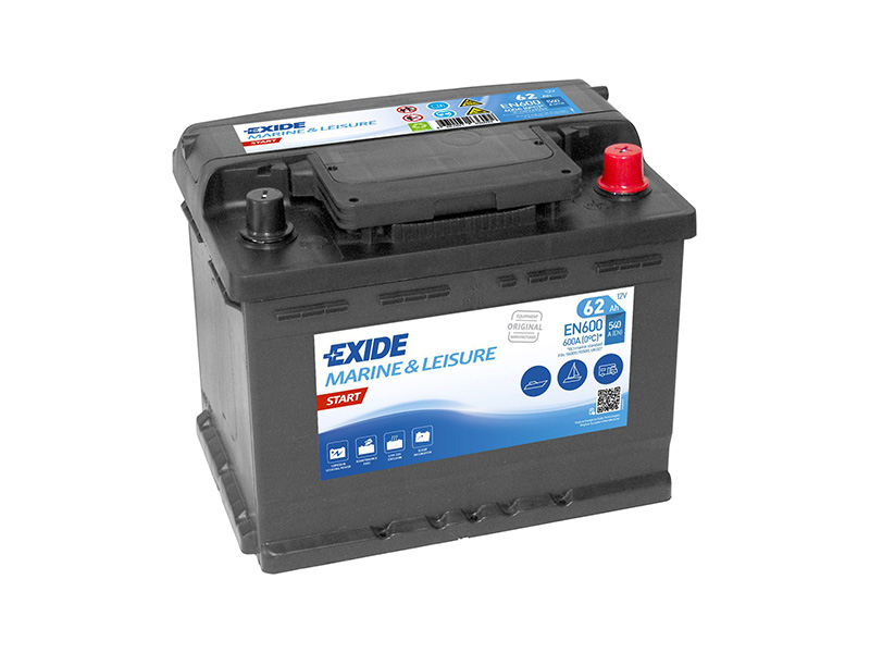 Levně EXIDE START 12V 62Ah 540A EN600