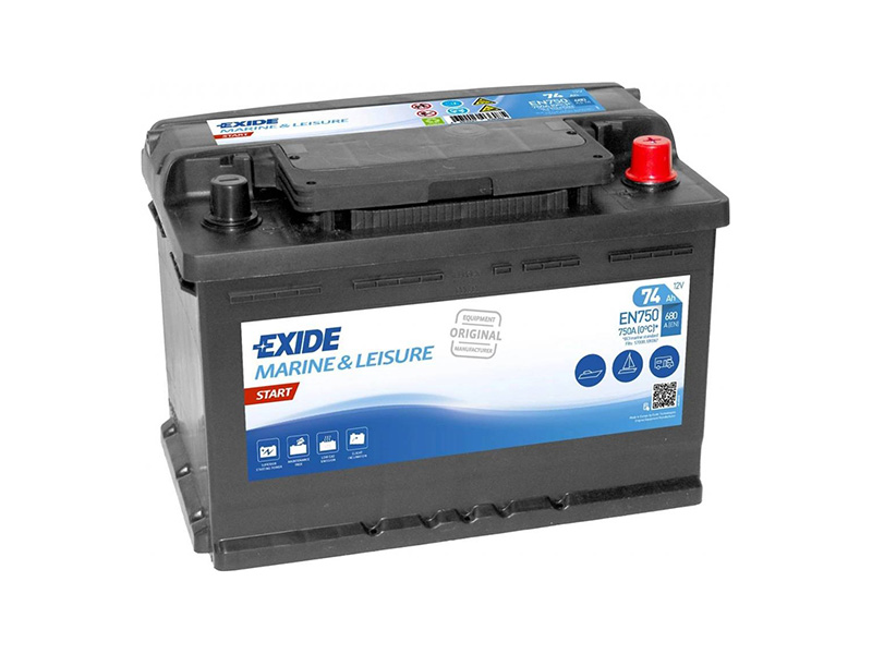 Levně EXIDE START 12V 74Ah 680A EN750
