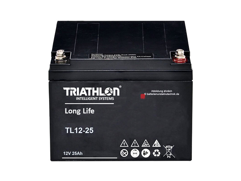 Levně TRIATHLON TL12-25 12V 25Ah