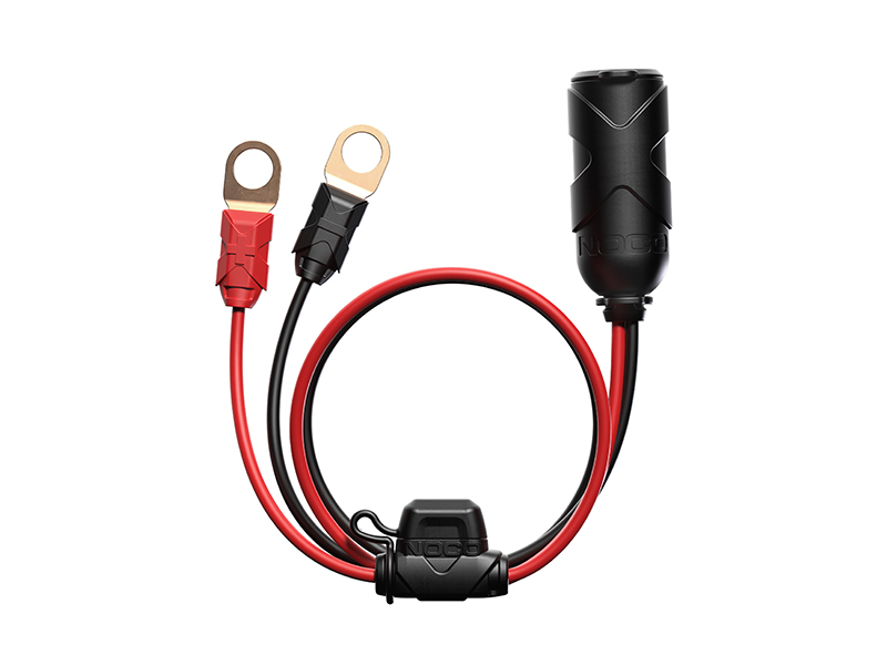 Levně NOCO GC018 Kabel s Cig Plug zásuvkou pro trvalé připojení na baterii s oky M10