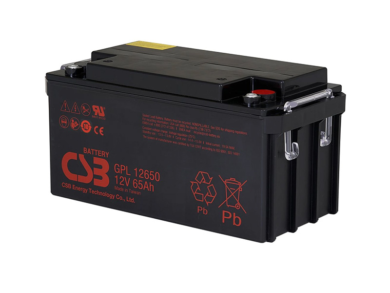 Levně CSB GPL12650 I (12V/65Ah) záložní akumulátor