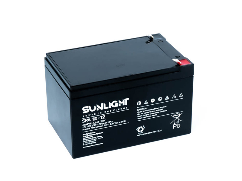 Levně Záložní baterie Sunlight SPA 12-12 F2, 12V, 12Ah