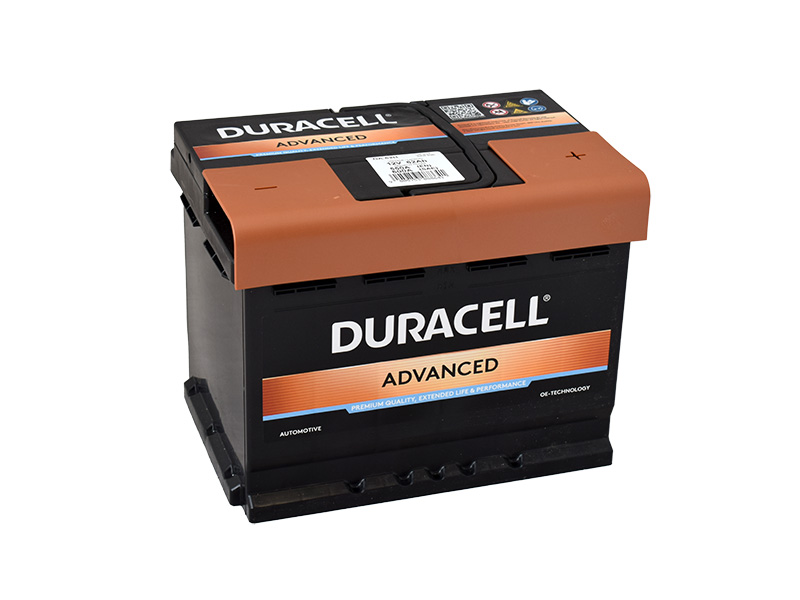 Levně Duracell Advanced DA 62H, 62Ah, 12V, 550A (DA62H)