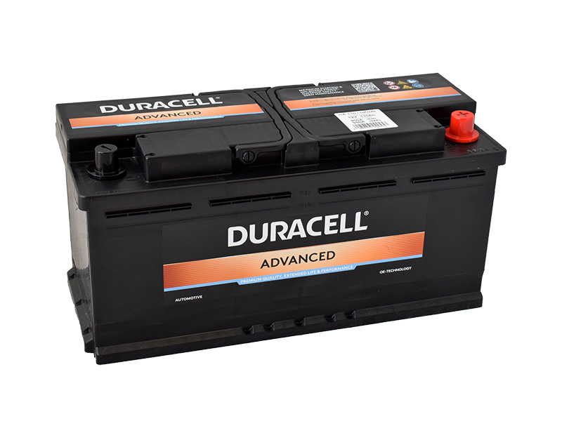 Levně Duracell Advanced DA 110, 110Ah, 12V, 900A (DA110)