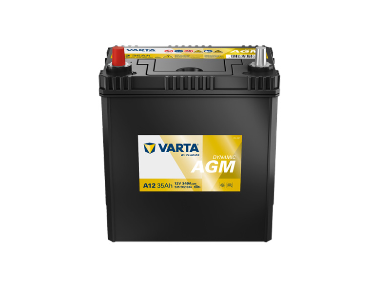 Levně Autobaterie VARTA Dynamic AGM 35Ah, 12V, A12