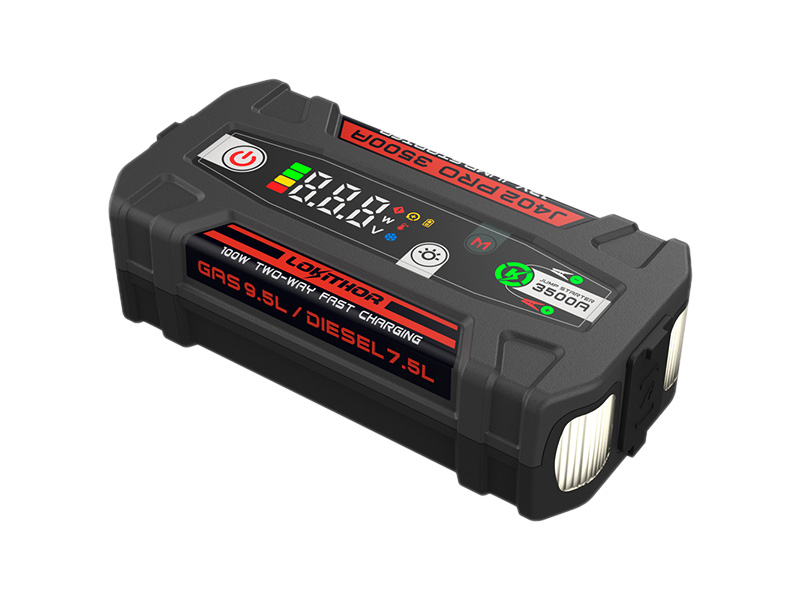 Startovací zdroj LOKITHOR J402 PRO, 12Vm 3500A, 88.8Wh