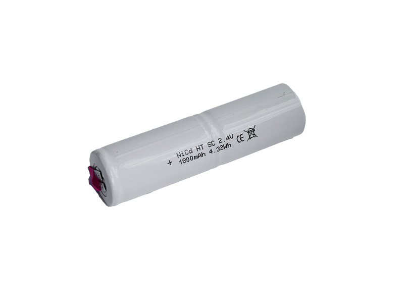 Goowei Energy Baterie pro nouzová světla, osvětlení Goowei 2.4V 1800mAh vysokoteplotní (2STVTCs), faston 4.8mm