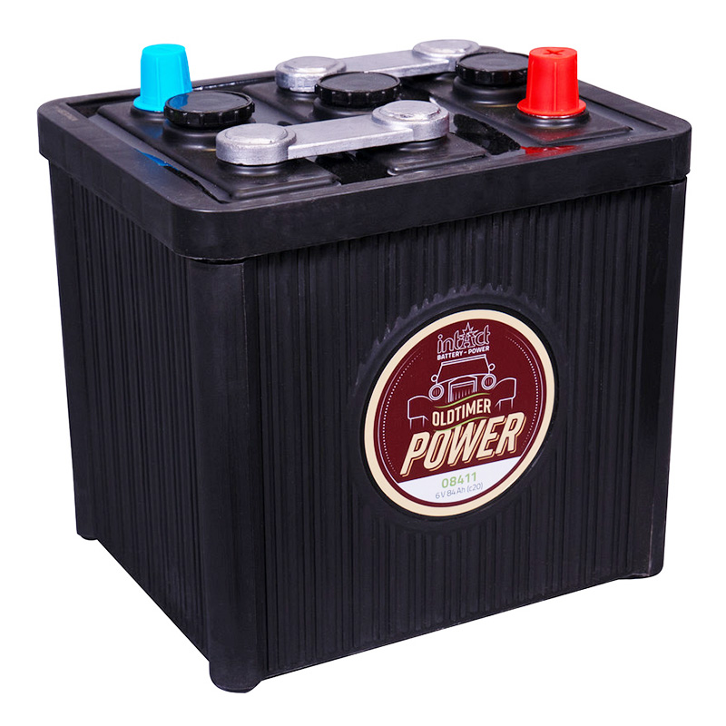 Autobaterie intAct Oldtimer-Power 08411, 84Ah, 6V, 390A