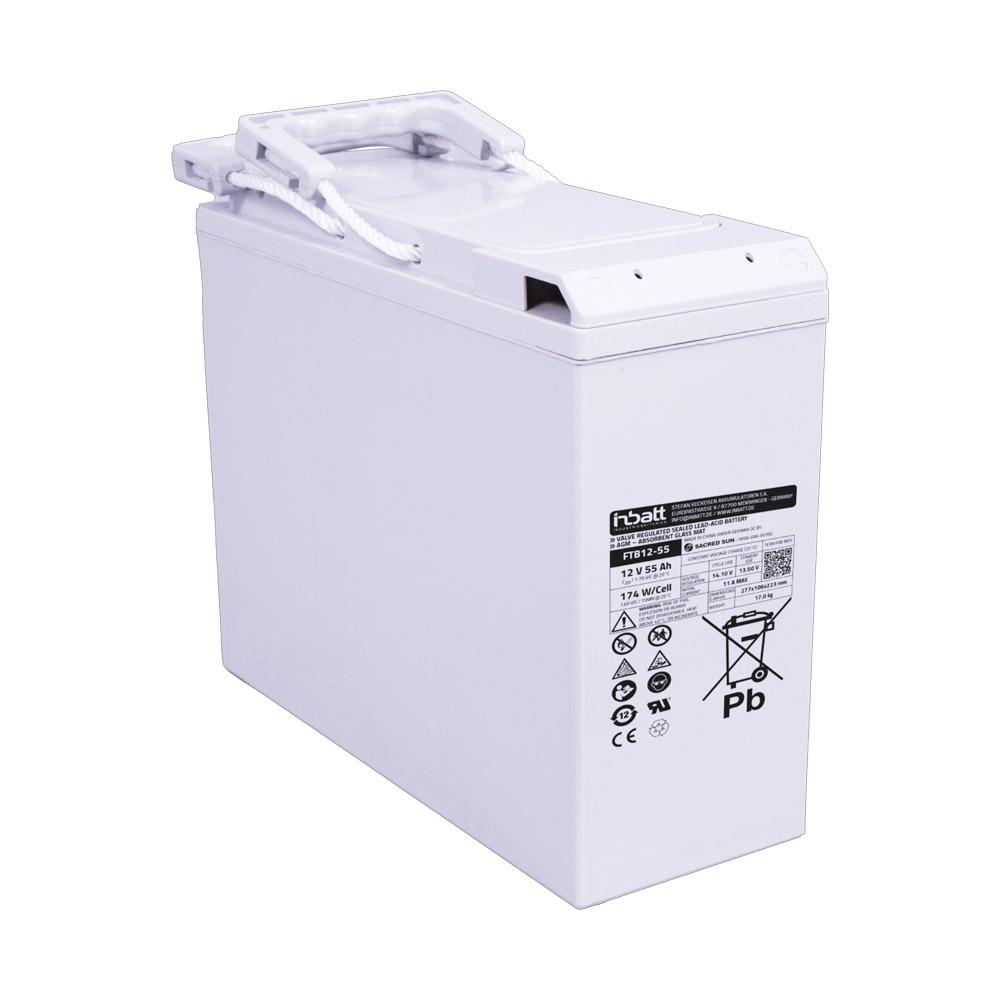Záložní baterie INBATT FTB12-55, 12V, 55Ah