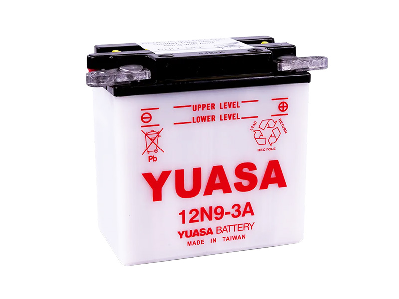Levně Motobaterie YUASA (originál) 12N9-3A, 12V, 9Ah