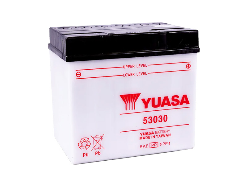 Levně Motobaterie YUASA (originál) 53030, 12V, 30Ah