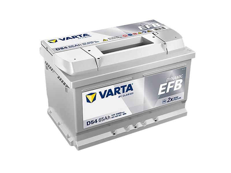 Levně VARTA Blue Dynamic EFB 12V 65Ah 650A 565 500 065