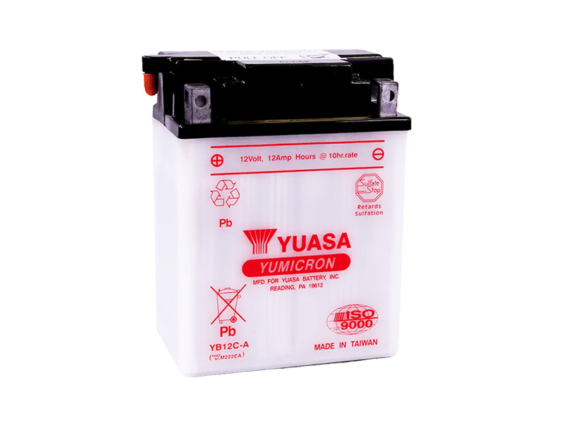 Levně Motobaterie YUASA (originál) YB12C-A, 12V, 12Ah