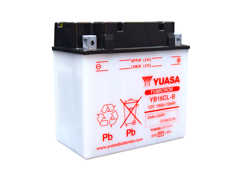 Levně Motobaterie YUASA (originál) YB16CL-B, 12V, 19Ah