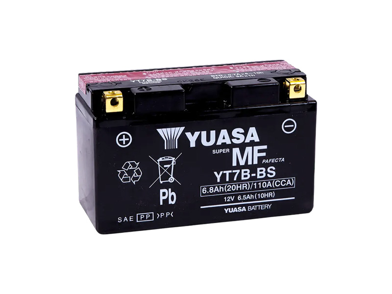 Levně Motobaterie YUASA (originál) YT7B-BS, 12V, 6.5Ah
