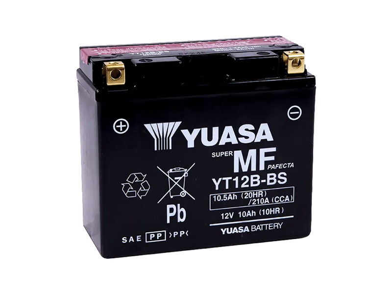 Levně Motobaterie YUASA (originál) YT12B-BS, 12V, 10Ah