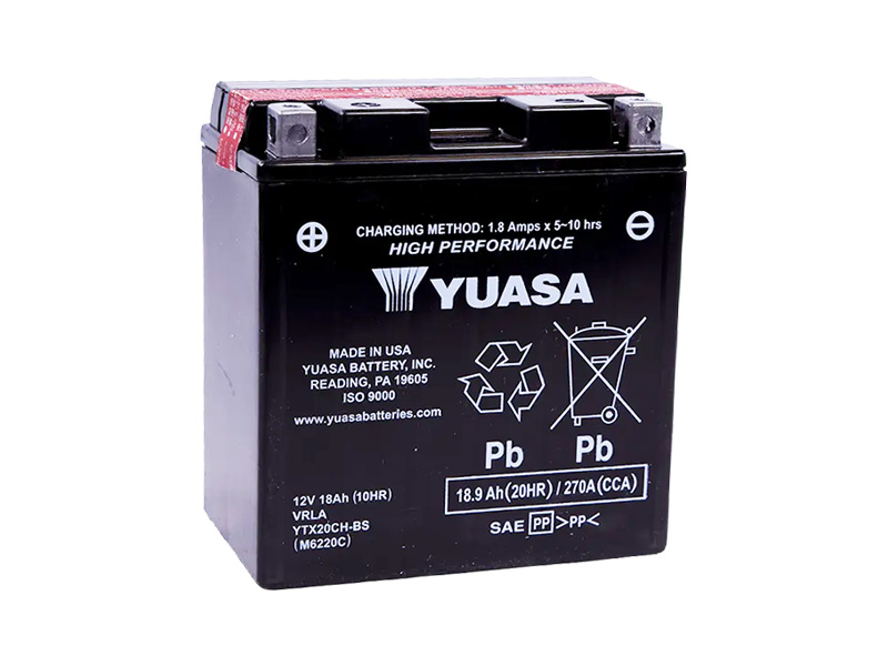 Levně Motobaterie YUASA (originál) YTX20CH-BS, 12V, 18Ah